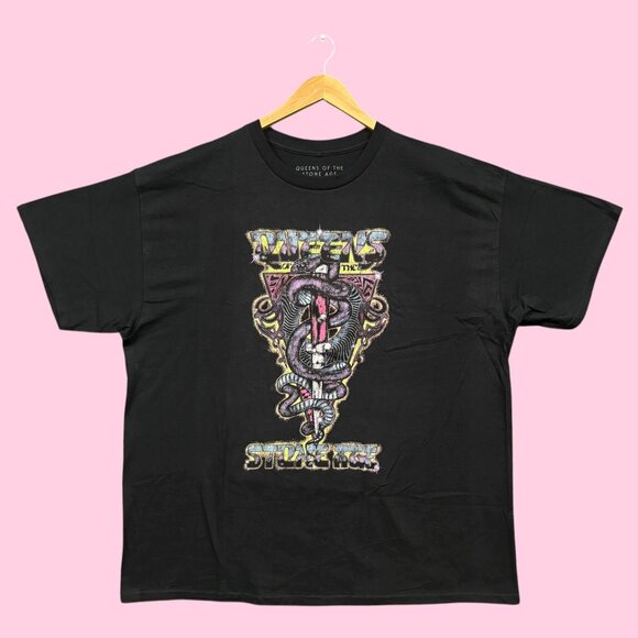 Queens of the Stone Age Viper Knife Rock Band Tee XXL - Picture 1 of 4